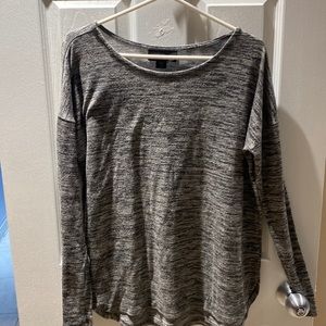 Womens grey long sleeve shirt size large